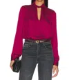 PAIGE CERES BLOUSE IN MULBERRY