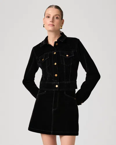 Paige Chantal Jacket In Black