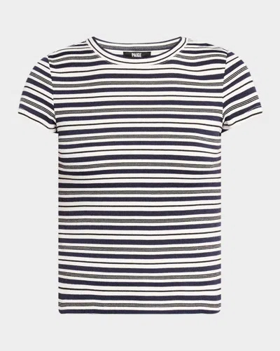 PAIGE CHANTRELLE STRIPE TEE