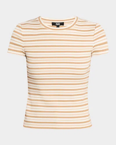 PAIGE CHANTRELLE STRIPE TEE