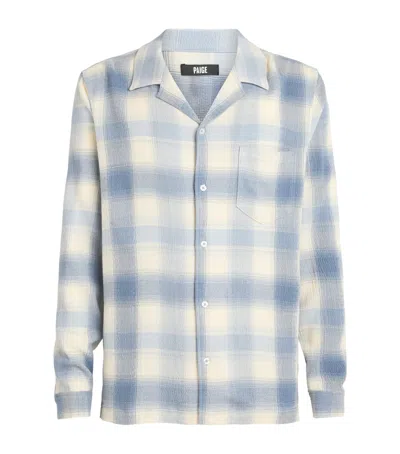 Paige Check Kransey Shirt
