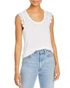 Paige Chrissy Tank In White In White