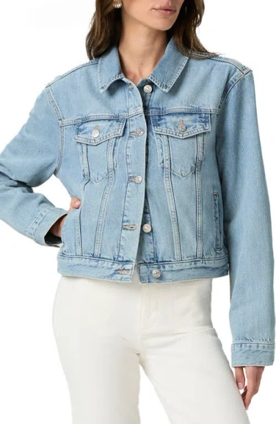 Paige Cici Denim Jacket In Blue