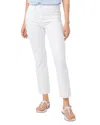 Paige Cindy High Waist Raw Hem Ankle Jeans In Crisp White