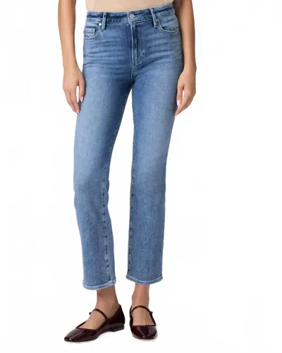 PAIGE CINDY HIGH-RISE STRAIGHT JEAN IN LIMO