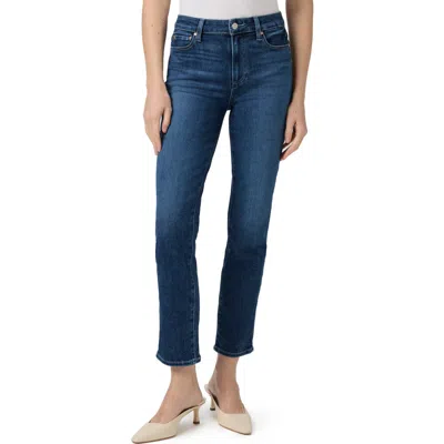 Paige Cindy High Waist Ankle Straight Leg Jeans In Blue
