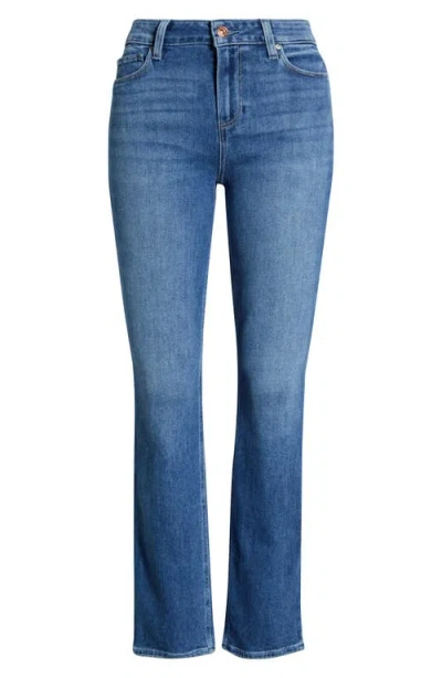 Paige Cindy High Waist Ankle Straight Leg Jeans In Blue