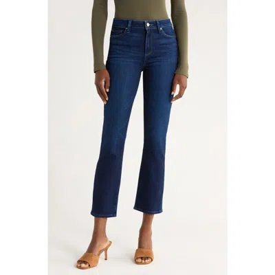 Paige Cindy High Waist Ankle Straight Leg Jeans In Blue