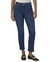 Paige Cindy Marciella Slim Straight Jean In Blue