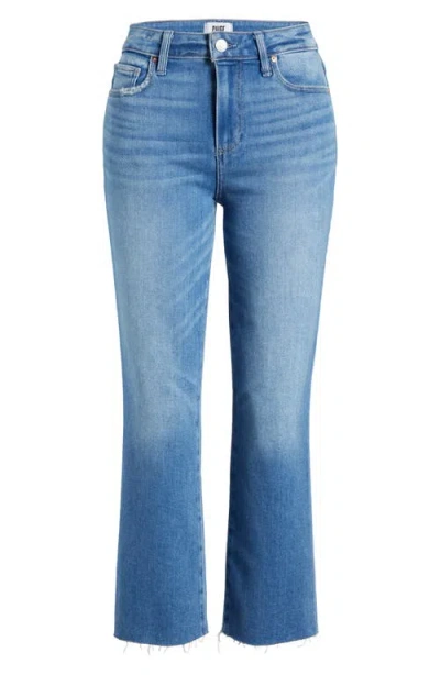 Paige Cindy Raw Hem Crop Jeans In Mesmerize