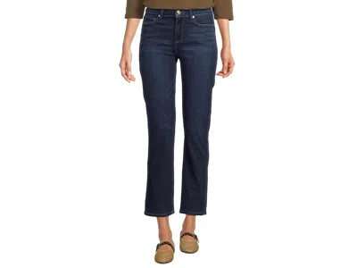 Paige Cindy Reverse Seamed Beltloops In Waterloo In Blue