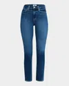 Paige Collette High Rise Cropped Flared Jeans In Shipwreck In Arpeggio