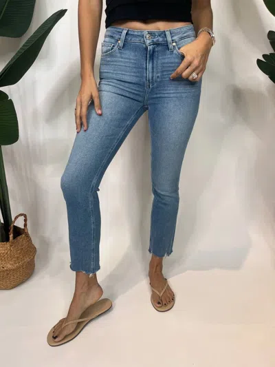 Paige Cindy Straight Leg Jeans In Mel
