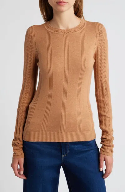 Paige Claire Top In Macchiato In Multi