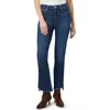 Paige Claudine Kick-flare Jeans With Angled Hem In Vignette