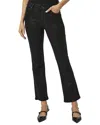Paige Claudine Black Fog Luxe Coating Jean In Black