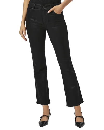 Paige Claudine Black Fog Luxe Coating Jean In Black