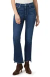 Paige Claudine High Waist Ankle Flare Jeans In Vignette In Blue