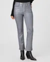 Paige Claudine Jeans In Silver Shimmer In Multi