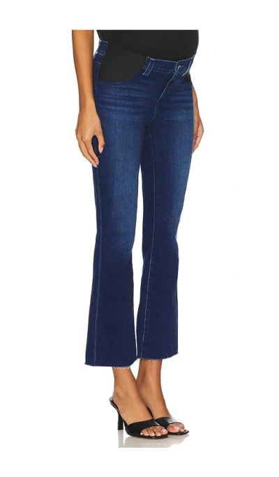 Paige Hose Mit Ausgestelltem Bein Claudine Maternity In Blue