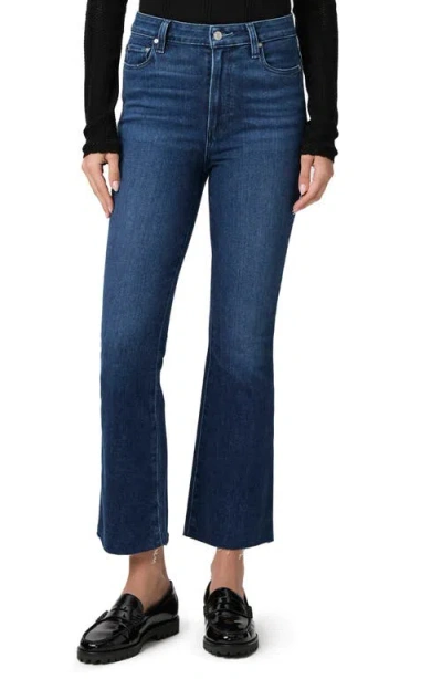 Paige Claudine High Rise Ankle Flare Jeans In Sail Away