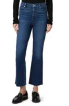 Paige Claudine Raw Hem High Waist Ankle Flare Jeans In Sail Away In Multi