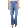 Paige Claudine Womens Stretch Denim Flared Jeans