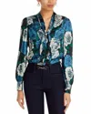 Paige Cleobelle Blouse In Black Multi In Multi