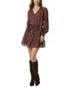 Paige Cleobelle Dress In Brown