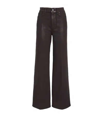 Paige Sasha Wide Leg In Chicory Coffee