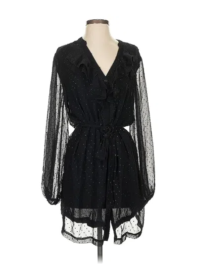 Pre-owned Paige Cocktail Dress In Black