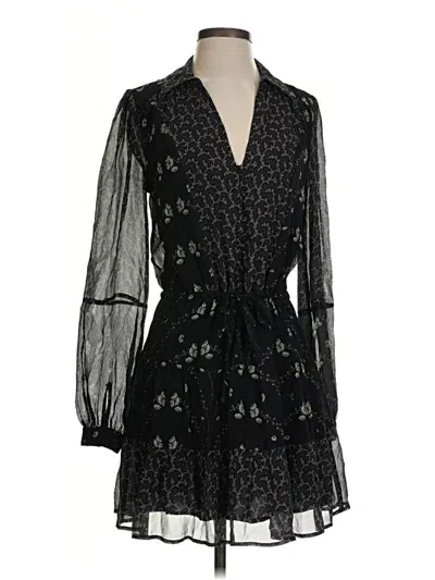 Pre-owned Paige Cocktail Dress In Black