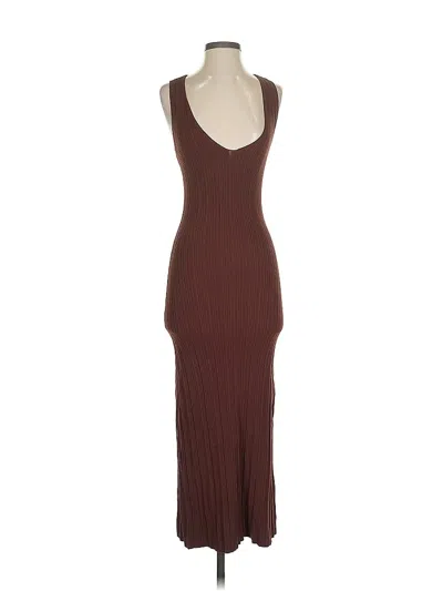 Pre-owned Paige Cocktail Dress In Brown