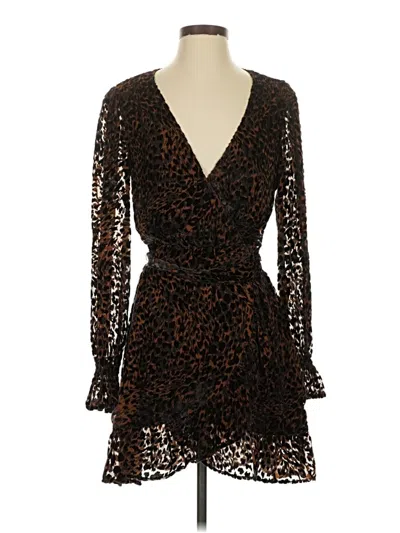 Pre-owned Paige Cocktail Dress In Brown