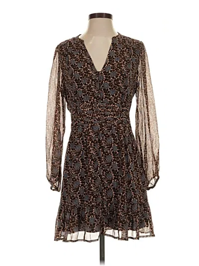 Pre-owned Paige Cocktail Dress In Brown