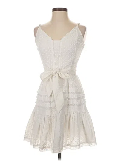 Pre-owned Paige Cocktail Dress In White
