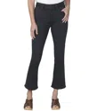 PAIGE PAIGE COLETTE BLACK CAVIAR CROP FLARE JEAN