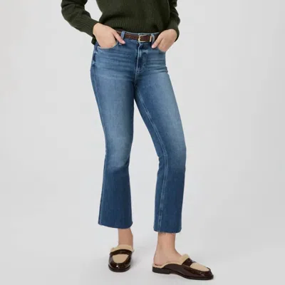 Paige Colette High Rise Crop Jean In Magnolias