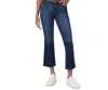 Paige Womens Laurel Canyon Flared Stretch-denim Blend Jeans Berlin In Blue