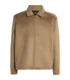 Paige Wilerson Front Zip Jacket In Brown