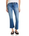 Paige Collette Crop Flare Jeans In Magnolias In Magnolias