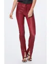 PAIGE PAIGE CONSTANCE LEATHER SKINNY PANT