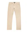 Paige Corduroy Federal Slim-straight Jeans In White