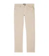Paige Corduroy Federal Slim-straight Jeans In Neutral