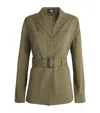 Paige Cotton-blend Cluny Utility Jacket In Green