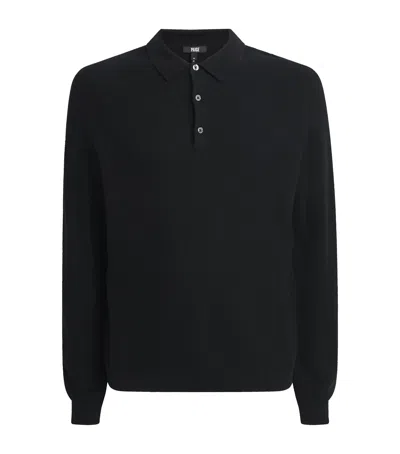 Paige Cotton-blend Elwynn Polo Shirt In Brown