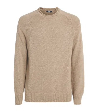 Paige Cotton Bouclé Banuelo Sweater In Beige
