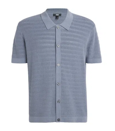 Paige Cotton-linen Mendez Shirt