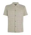 Paige Mendez Button Down Sweater Shirt In Green