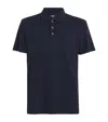 Paige Cotton-wool-silk-cashmere Kiko Polo Shirt In Blue